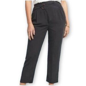 Anthropologie Women’s Size Medium Saturday Sunday Black Cupro Wrap Trousers